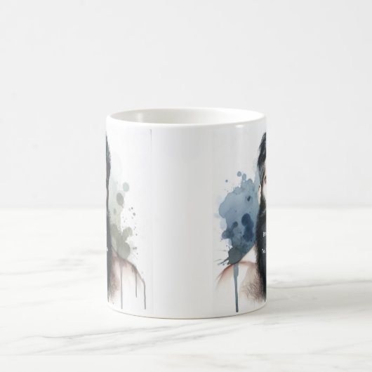 Zeg me dat ik een  Mok van baardkoffie ben (Center)