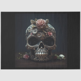 Zeg me dat ik  schedel Gothic ontkoppelpapier ben Tissuepapier