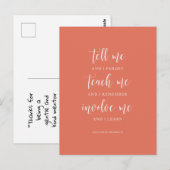 Zeg me en ik vergeten Benjamin Franklin Quote Briefkaart (Voorkant / Achterkant)