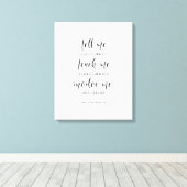 Zeg me en ik vergeten Benjamin Franklin Quote Canvas Afdruk (Insitu (Houten vloer))