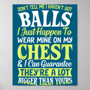 Zeg me niet dat ik geen grappige vrouwen heb Verkl Poster