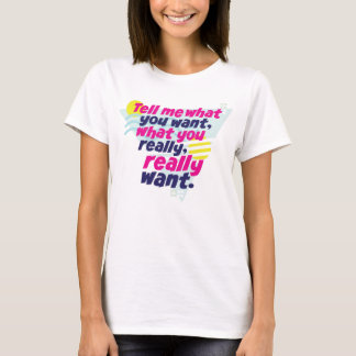 Zeg me wat je wilt... jaren '90 t-shirt