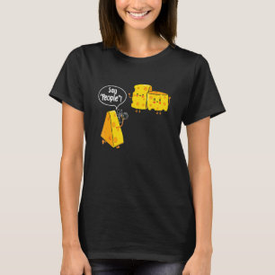 Zeg mensen - Cheese Lover Food Dairy Milk Gouda Ch T-shirt