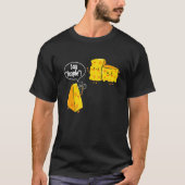 Zeg mensen - Cheese Lover Food Dairy Milk Gouda Ch T-shirt (Voorkant)