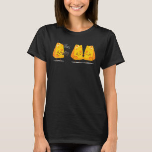 Zeg mensen Delicious Slice Melting voedselkaas T-shirt
