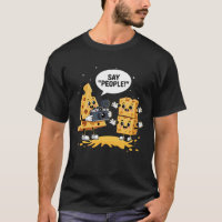 Zeg mensen Leuke Kaas Lover Dairy Food Humor Carto