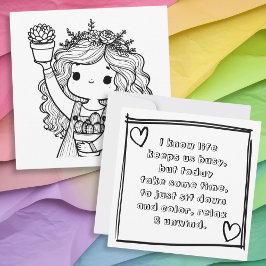 Zeg met deze Schattigee Plant thema kleuren