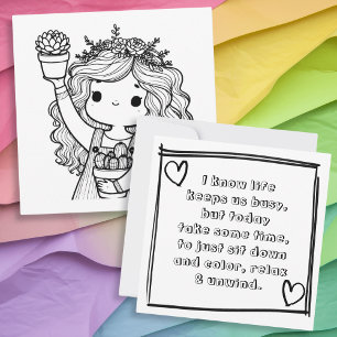 Zeg met deze Schattigee Plant thema kleuren