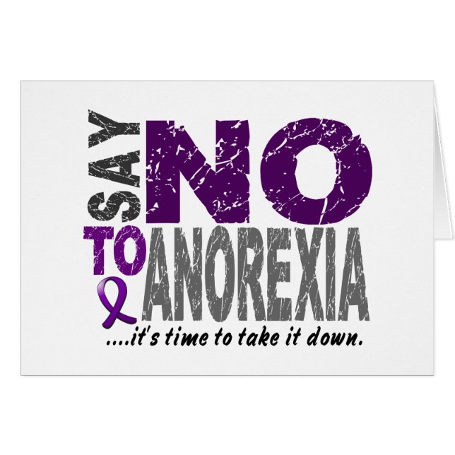 Zeg NEE Tegen Anorexia 1 (Voorkant Horizontaal)