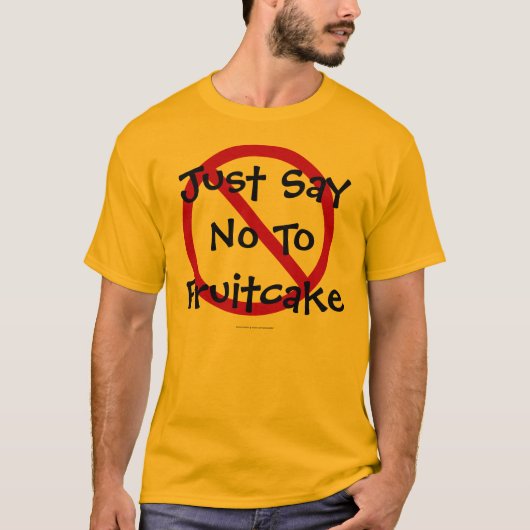 Zeg nee tegen broekcake t-shirt (Voorkant)