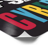 Zeg nee tegen cyberpesten Poster (Hoek)