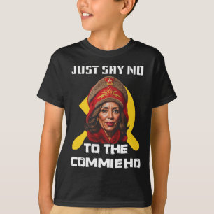 Zeg nee tegen de commissie tegen Kamala Harris T-shirt