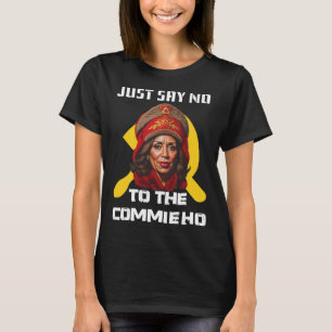 Zeg nee tegen de commissie tegen Kamala Harris T-shirt