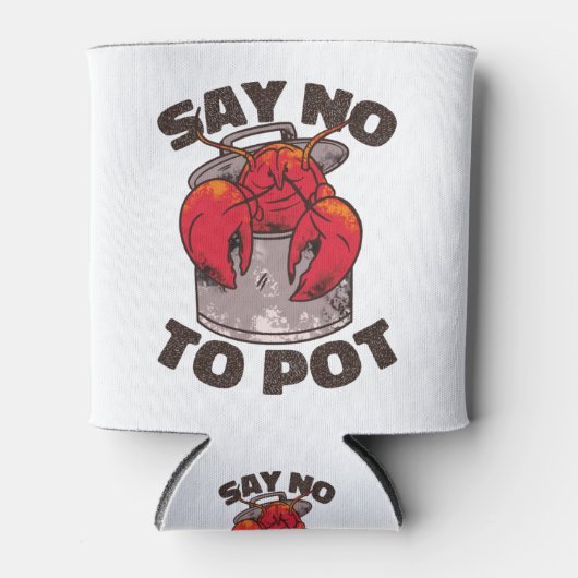 Zeg nee tegen de pot blikjeskoeler (Voorkant)