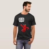 Zeg nee tegen de pot t-shirt (Voorkant volledig)