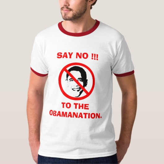 Zeg nee tegen de veroordeling t-shirt (Voorkant)