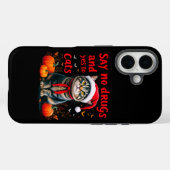 Zeg nee tegen drugs en ja tegen katten Case-Mate iPhone case (Achterkant (horizontaal))