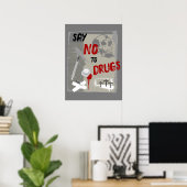 Zeg Nee Tegen Drugs Grimmige Dood Anti Drugs Poster (Thuiskantoor)