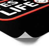 Zeg nee tegen drugs, ja tegen het leven poster (Hoek)