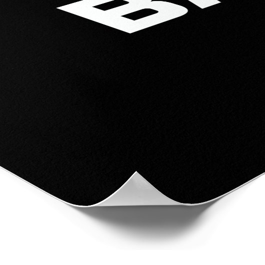 Zeg nee tegen drugs poster (Hoek)