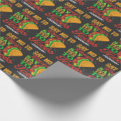 Zeg nee tegen drugs Zeg ja tegen Tacos Cadeaupapier (Hoek)