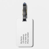 Zeg nee tegen Fur Bagagelabel (Achterkant verticaal)