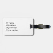 Zeg nee tegen Fur Bagagelabel (Achterkant horizontaal)