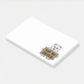 Zeg nee tegen Fur Post-it® Notes (Schuin)