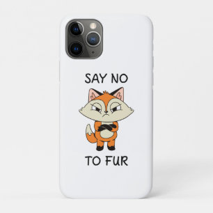 Zeg nee tegen Fur - Sad Fox Case-Mate iPhone Case