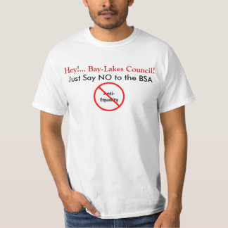 Zeg NEE tegen het BSA Shirt! T-shirt