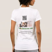 Zeg nee tegen het ontwerp van de Librela-wet T-shirt (Achterkant)