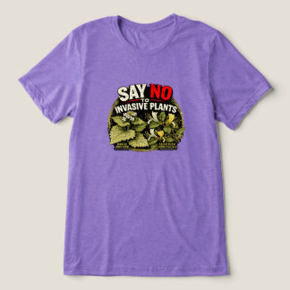 Zeg Nee tegen Invasieve Planten T-shirt
