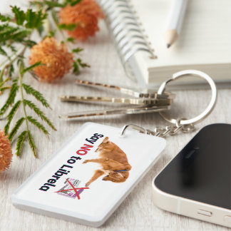 Zeg NEE tegen Librela Sleutelhanger