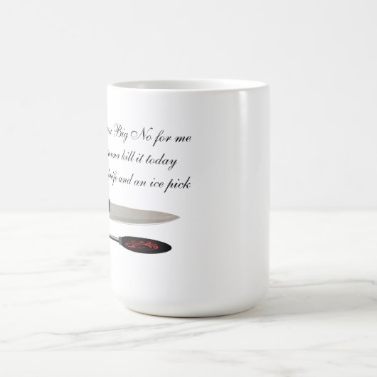 Zeg NEE tegen maandag Mok (Midden)