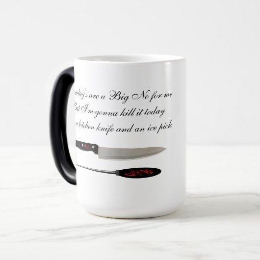 Zeg NEE tegen maandag Mok (Voorkant links)