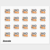 Zeg NEE tegen MS 1 Ronde Sticker (Vel)