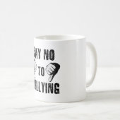 Zeg nee tegen pesterijen koffiemok (Voorkant rechts)