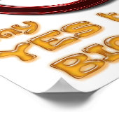 Zeg NEE tegen PETROLEUM, zeg JA tegen BIODIESEL po Poster (Hoek)