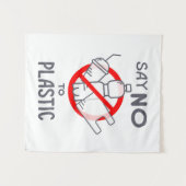 Zeg nee tegen plastic wandkleed (Voorkant (horizontaal))