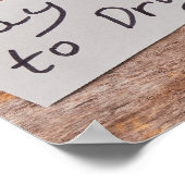 Zeg nee tegen Posters (Hoek)