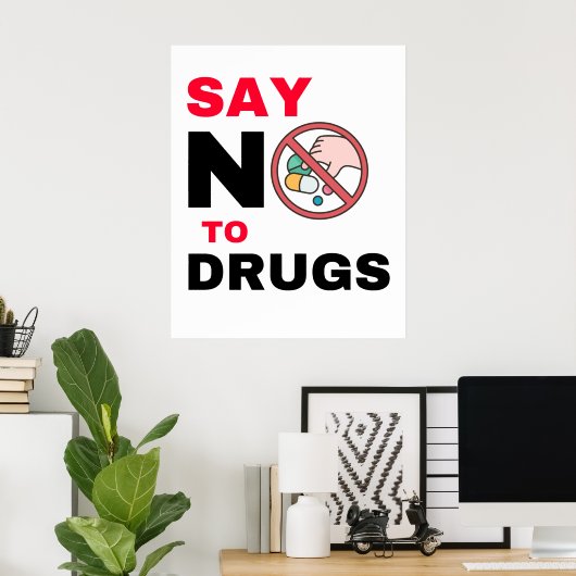 Zeg nee tegen Posters (Thuiskantoor)