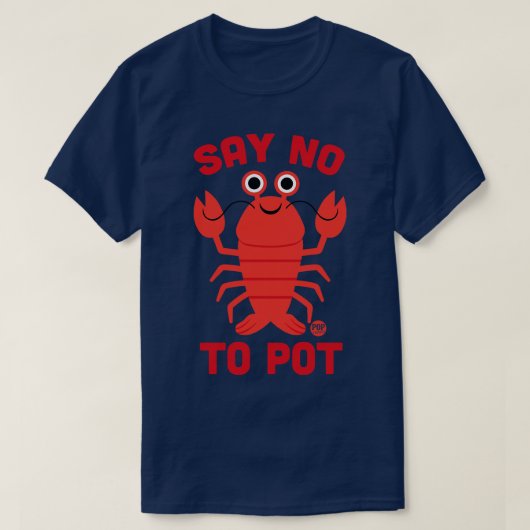 ZEG NEE TEGEN POT T-SHIRT (Design voorkant)