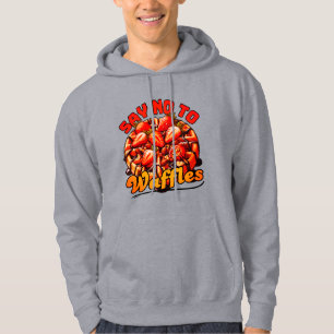 Zeg nee tegen wafels hoodie