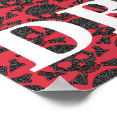 Zeg Neen tegen Geneesmiddelen met Illustratie van  Poster (Hoek)