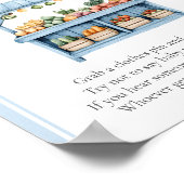 Zeg niet dat Baby boeren babyjongen douchespel op  Poster (Hoek)