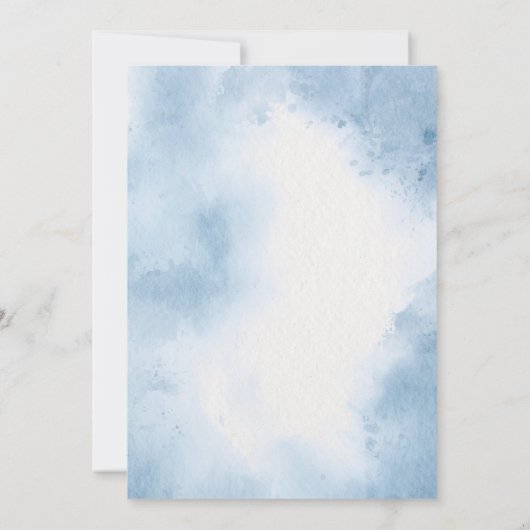 Zeg niet dat Baby shower spel ballon eucalyptus Kaart (Achterkant)