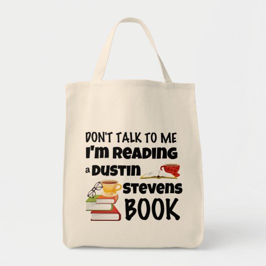 Zeg niet dat ik een Dustin Stevens boek lees. Tote Bag (Voorkant)