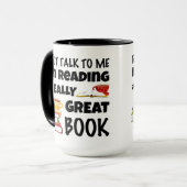 Zeg niet dat ik een geweldig boek lees mok (Voorkant links)