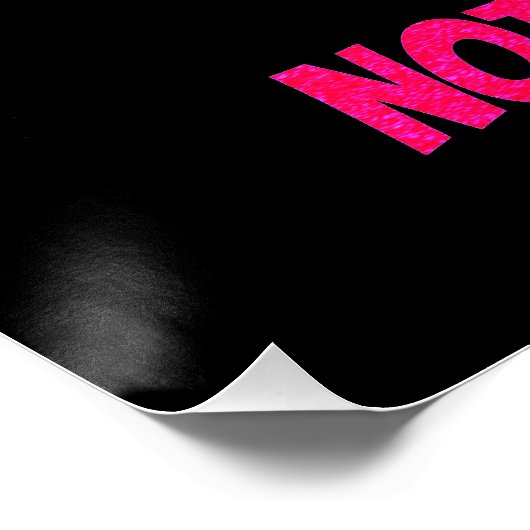 Zeg niet dat ik geen gymnastiek moet uitdraaien perfect poster (Hoek)