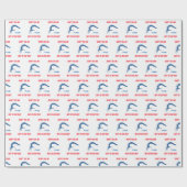 Zeg niet dat ik niet moet wegdraaien! Gymnastics F Cadeaupapier (Vlak)